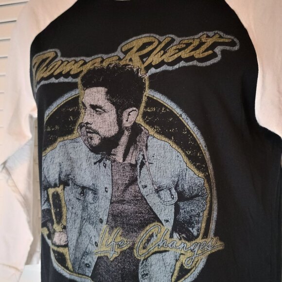 Thomas Rhett Life Changes 2018 Tour Shirt Womens cotton Small 3/4 Sleeve - Picture 2 of 8